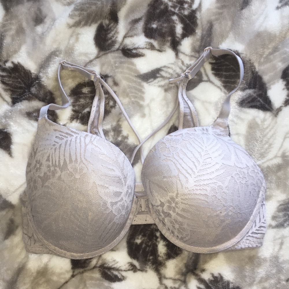 Pink bra